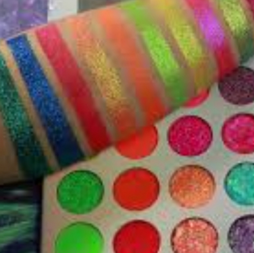 ๐๏ธ๐ Bold Blue Glitter Eyeshadow Refill Godet Pan - Picture 6 of 8